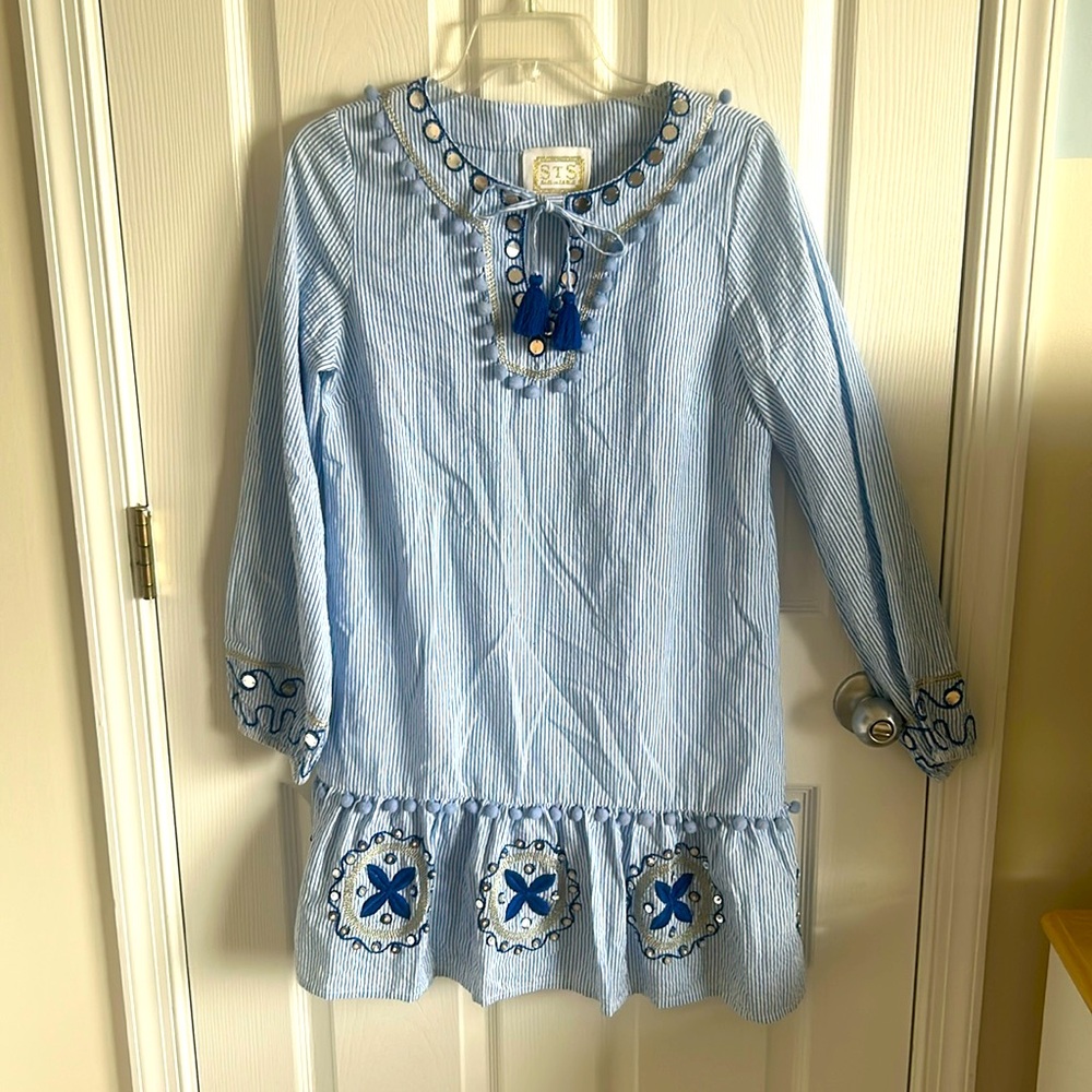 Sail to sable beach cover up dress . Worn once then washed. Size small